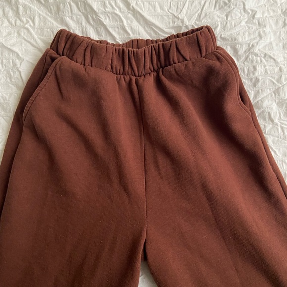 Zara Brown Sweatpants - Picture 3 of 3